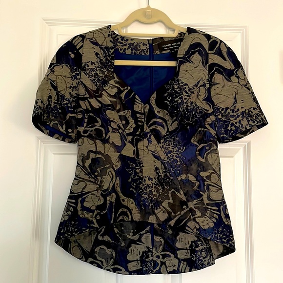 Hilton Hollis High Low Blouse - Picture 1 of 5